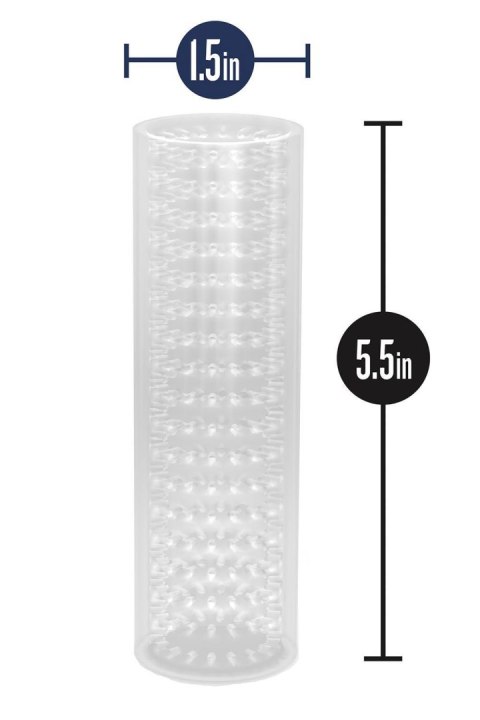 Przedłużka TPE Blush M For Men Stroke Sleeve przezroczysta
