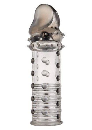 Przedłużka na penisa Power Stud ToyJoy szara 15.5 cm