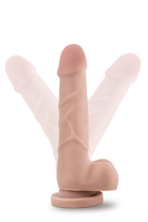Realistyczne dildo Blush Dr. Skin Basic cieliste PVC