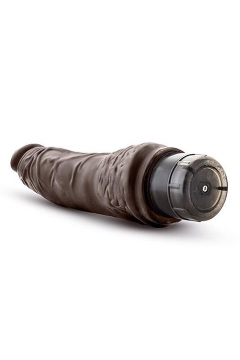Realistyczny wibrator Dr Skin Cock Vibe czekoladowy 7 cali