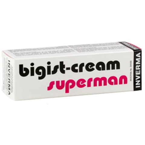 Rozgrzewający krem Bigist Supermen na erekcję 18 ml