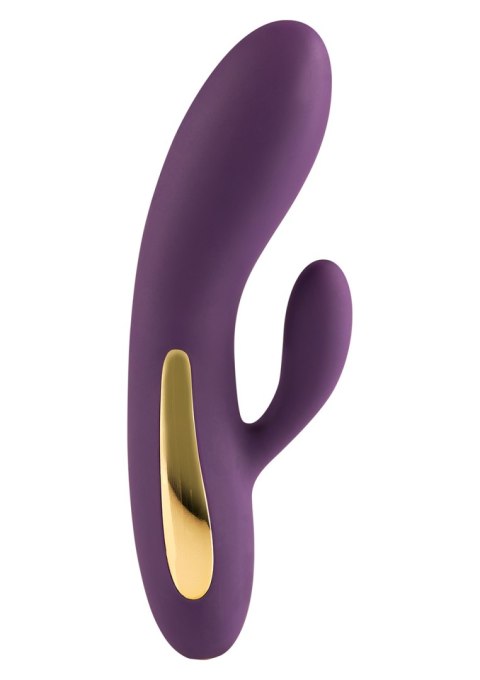 Wibrator króliczek Splendor silikonowy ToyJoy fioletowy USB 17 cm