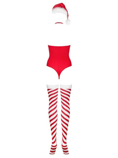 Body Kissmas Obsessive czerwone L/XL