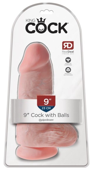 Dildo King Cock Chubby Light 22,9 cm PVC