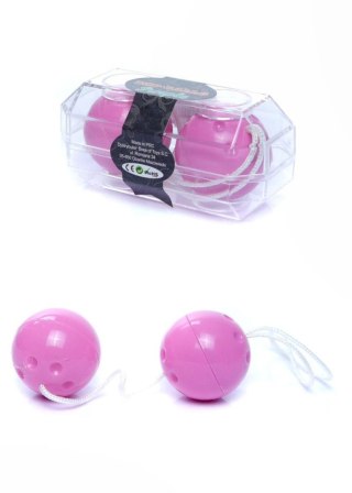Dyskretne kulki gejszy Duo Balls EasyLove fioletowe 21 cm