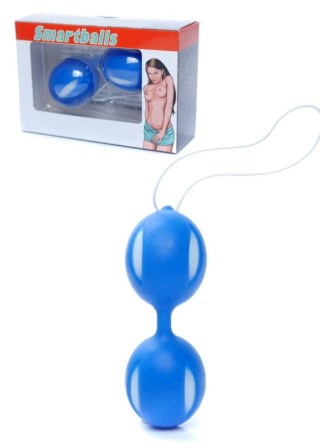 Dyskretne kulki gejszy Smartballs niebieskie 19 cm