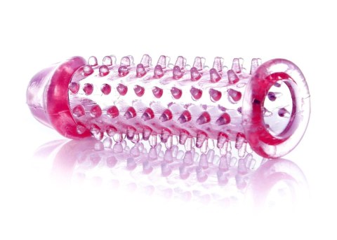 Elastyczna przedłużka na penisa z wypustkami EasyLove 12 cm