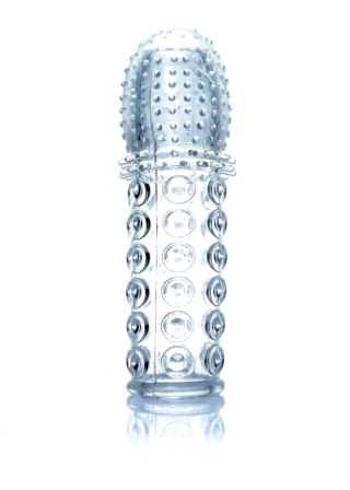 Elastyczna przedłużka na penisa z wypustkami EasyLove 13,5 cm