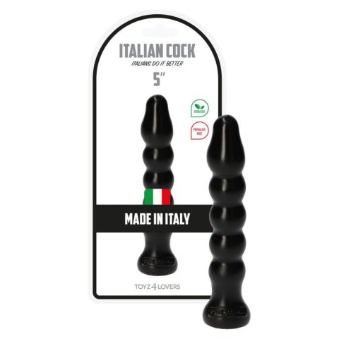 Korek analny Gaio Toyz4lovers czarny 13 cm