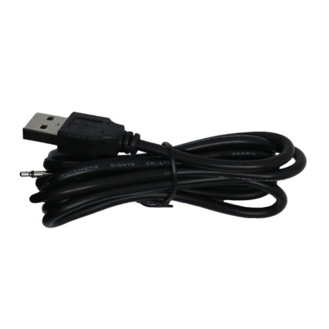 Korek analny wibrujący Pretty Love silikonowy 12 funkcji USB czarny 10,5 cm