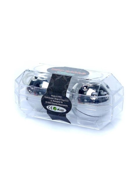 Kulki gejszy Duo Balls EasyLove srebrne 21 cm