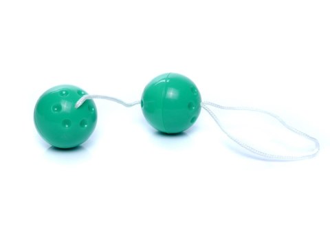 Kulki gejszy Duo Balls EasyLove zielone 21 cm