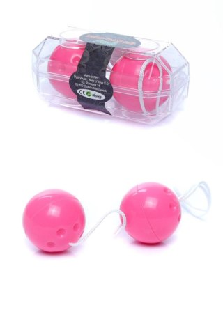 Kulki gejszy dyskretne duo B Series EasyLove różowe 21 cm