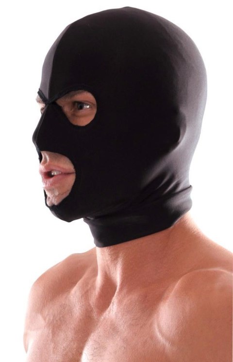 Maska Spandex Fetish Fantasy Series z trzema otworami