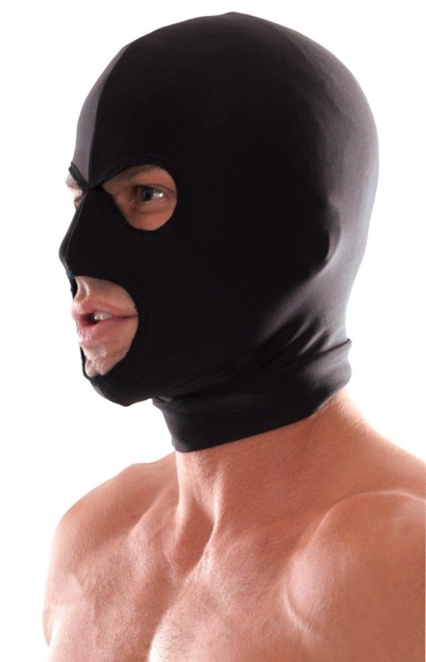Maska Spandex Fetish Fantasy Series z trzema otworami