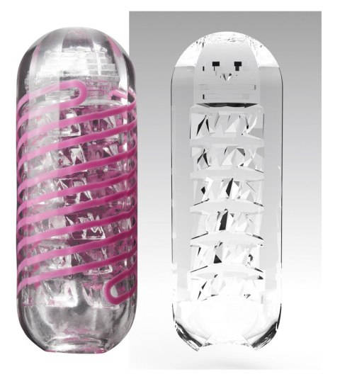 Masturbator Tenga Spinner Shell przezroczysty 13 cm