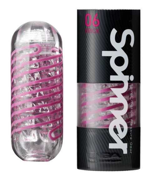 Masturbator Tenga Spinner Shell przezroczysty 13 cm