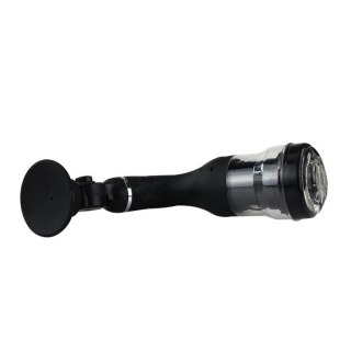 Masturbator rotujący waginalny Baile z przyssawką USB czarny 37 cm