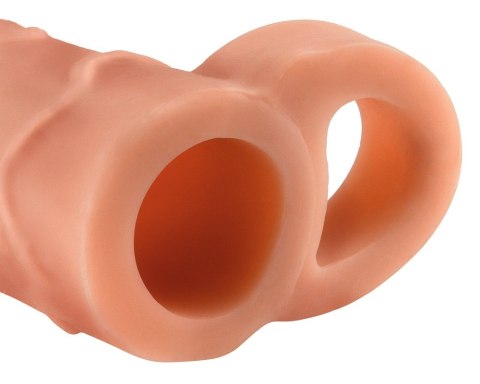 Przedłużka na penisa z pierścieniem TPE Fantasy X Tensions 17,7 cm