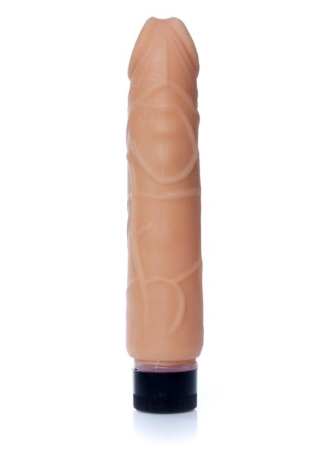 Wibrator cyber skórzany realistyczny EasyLove cielisty 22 cm
