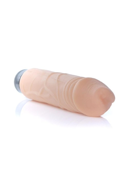 Wibrator cyber skórzany realistyczny EasyLove cielisty 22 cm