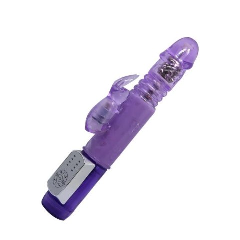 Wibrator króliczek Baile Mr Rabbit 4 rotacje 4 wibracje 24 cm