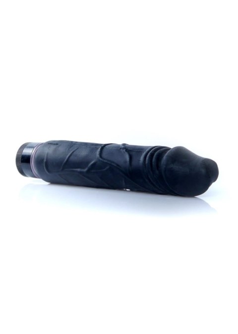 Wibrator realistyczny Cyber Skóra EasyLove czarny 22 cm
