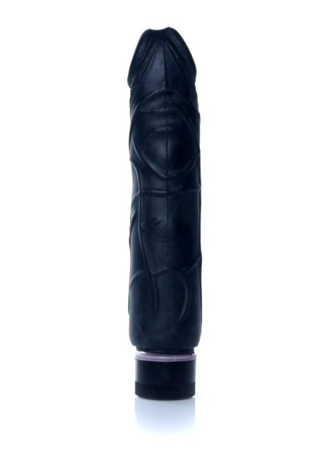 Wibrator realistyczny Cyber Skóra EasyLove czarny 22 cm