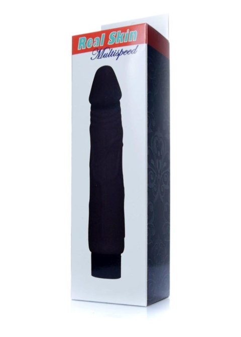 Wibrator realistyczny Cyber Skóra EasyLove czarny 22 cm