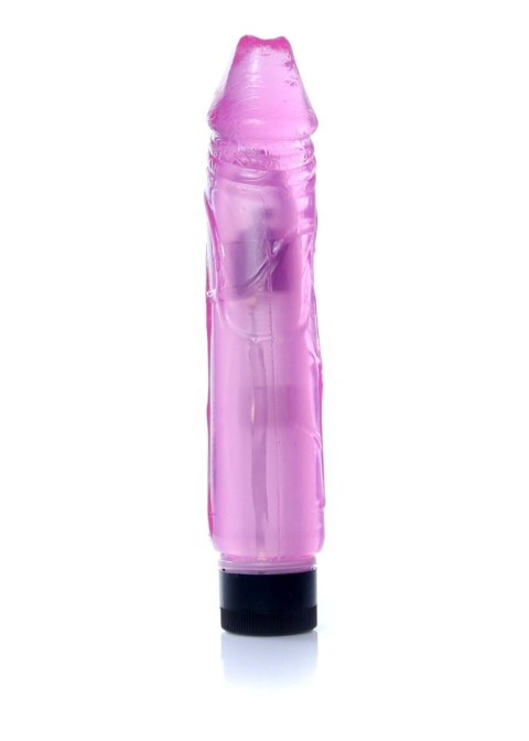 Wibrator żelowy realistyczny EasyLove różowy 22 cm regulowany