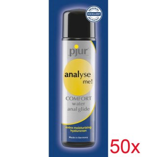 Lubrykant analny wodny Pjur Analyse Me Comfort 2 ml 50 sztuk