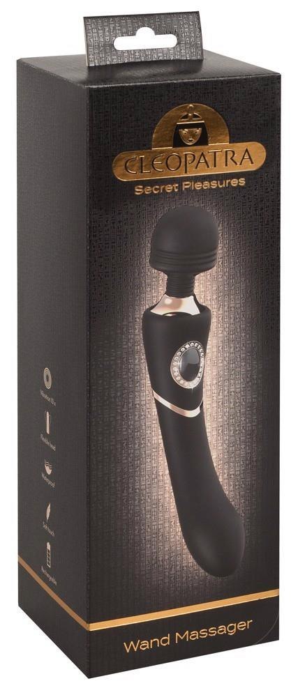 Masażer wand Cleopatra silikonowy USB 24 cm