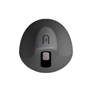 Masturbator ssący Airturn 2 z wibracją i podgrzewaniem USB czarny 22 cm