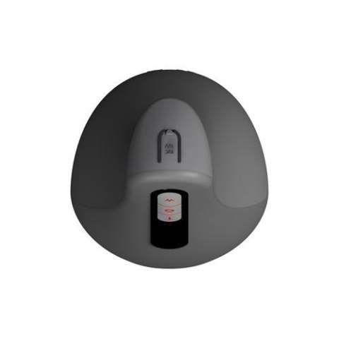 Masturbator ssący Airturn 2 z wibracją i podgrzewaniem USB czarny 22 cm