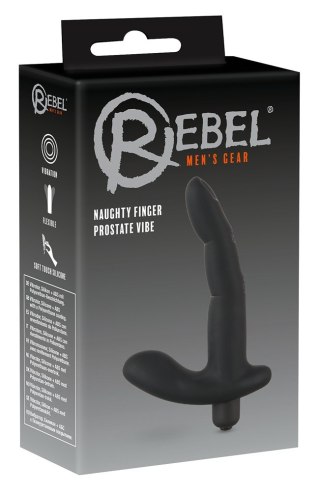 Wibrator prostaty Rebel Finger silikonowy 13,8 cm