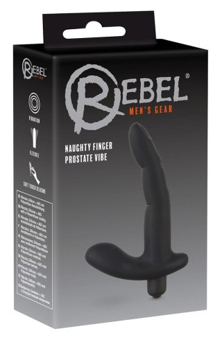 Wibrator prostaty Rebel Finger silikonowy 13,8 cm