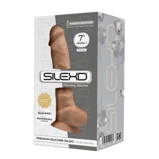 Dildo realistyczne Silexd Model 1 karmelowy 17 cm