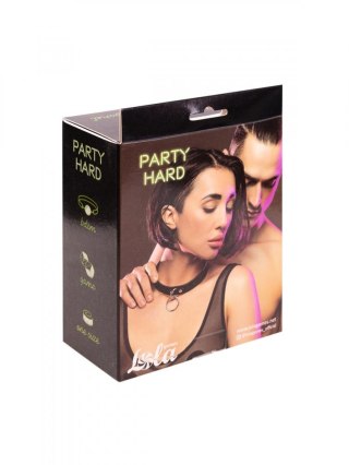Kołnierz regulowany Party Hard Cabaret Lola Games czarny 55 cm