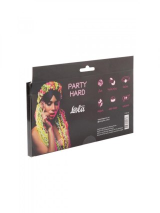 Maska Party Hard Shy PVC czarna 19,6 cm