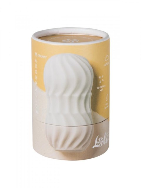 Masturbator Marshmallow Dreamy biały TPE 8 cm Lola Games