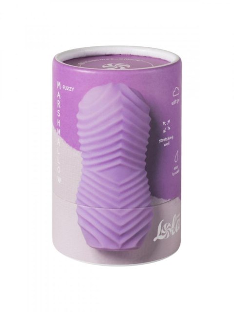 Masturbator Marshmallow Fuzzy lawendowy Lola Games 8 cm