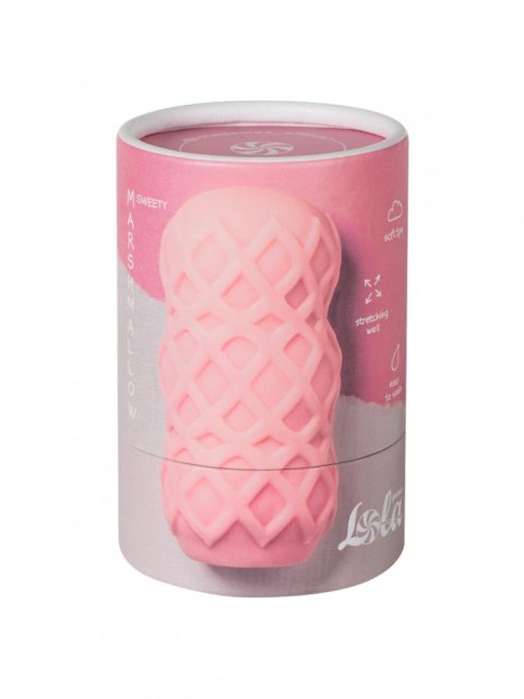 Masturbator Marshmallow Sweety Lola Games różowy 8 cm