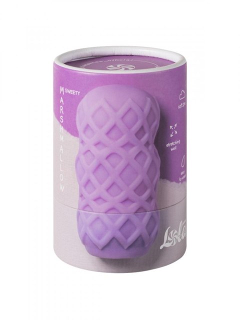 Masturbator Marshmallow Sweety lawendowy 8 cm