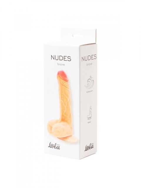 Realistyczne dildo Brave Lola Games cieliste 17,5 cm