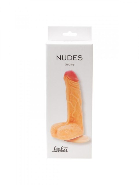 Realistyczne dildo Brave Lola Games cieliste 17,5 cm
