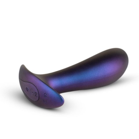 Wibrator analny Hueman Uranus fioletowy z pilotem USB