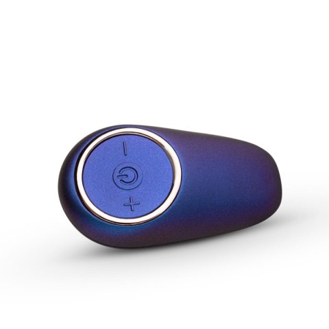 Wibrator analny Hueman Uranus fioletowy z pilotem USB