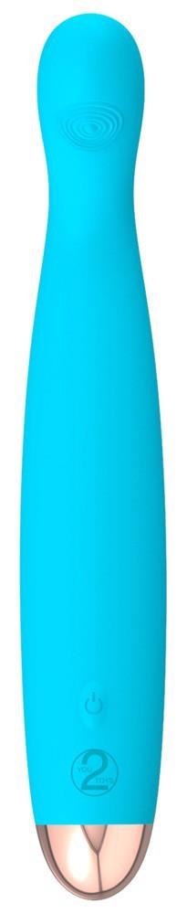 Wibrator mini Cuties niebieski USB 18,7 cm