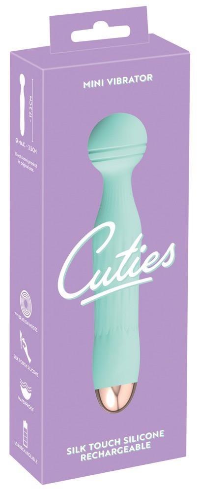 Wibrator mini Cuties zielony USB 17 cm