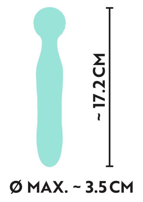 Wibrator mini Cuties zielony USB 17 cm